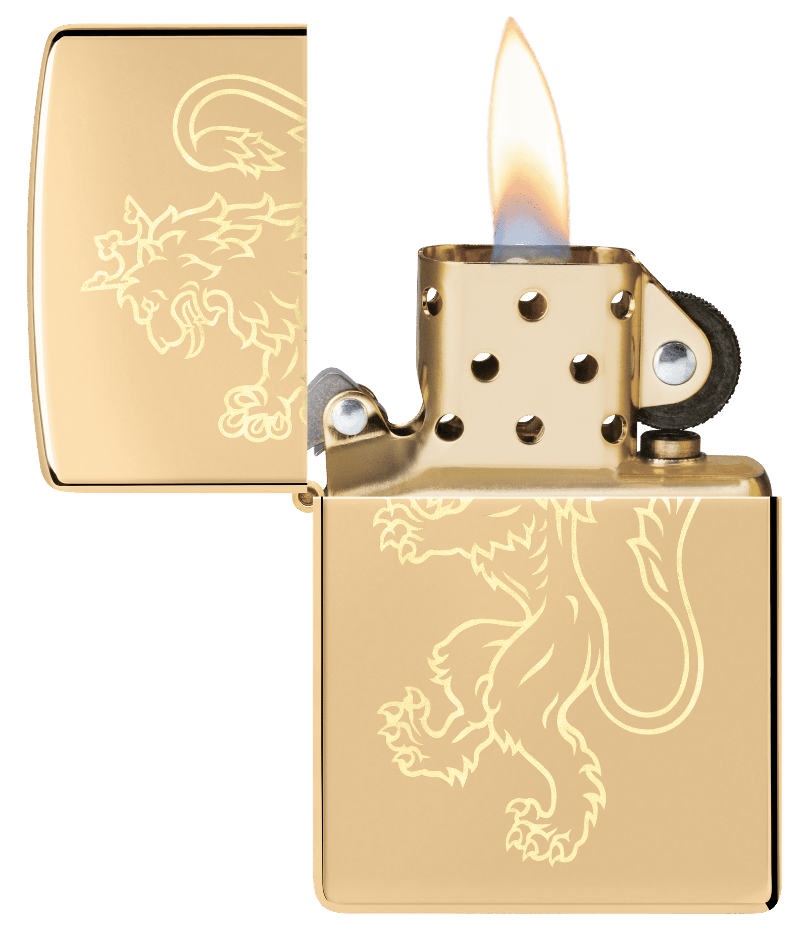 46839 王者獅印防風打火機:圖片 2